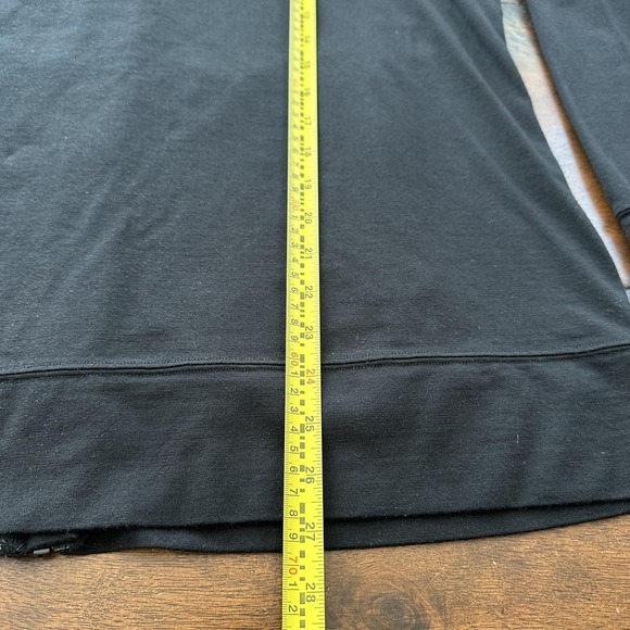 Woolx Hoodie Womens XL Black Ryann Merino Wool Full Zip Jacket Sweatshirt - Picture 7 of 8